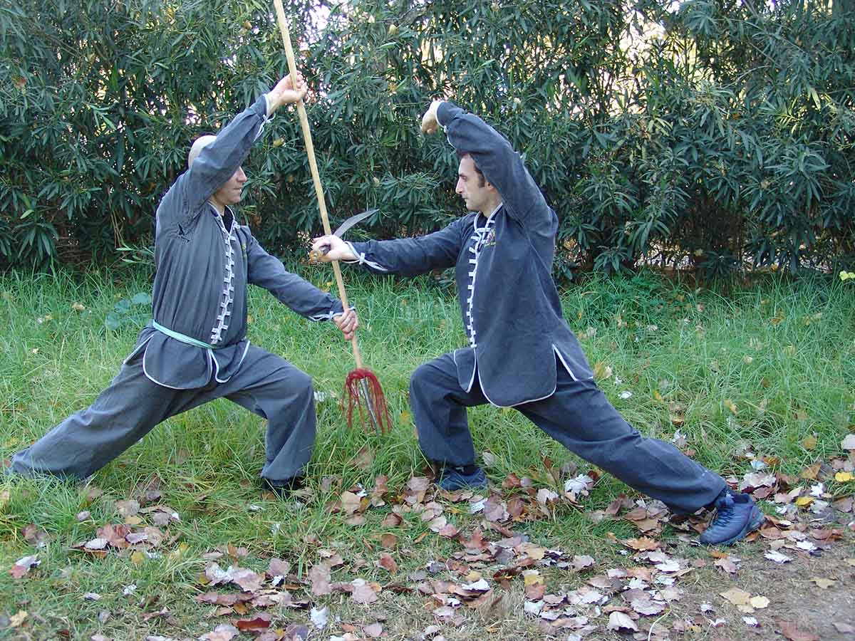 Eagle Claw Kung Fu Sabre vs Spear- (Σπαθί vs Λόγχη)